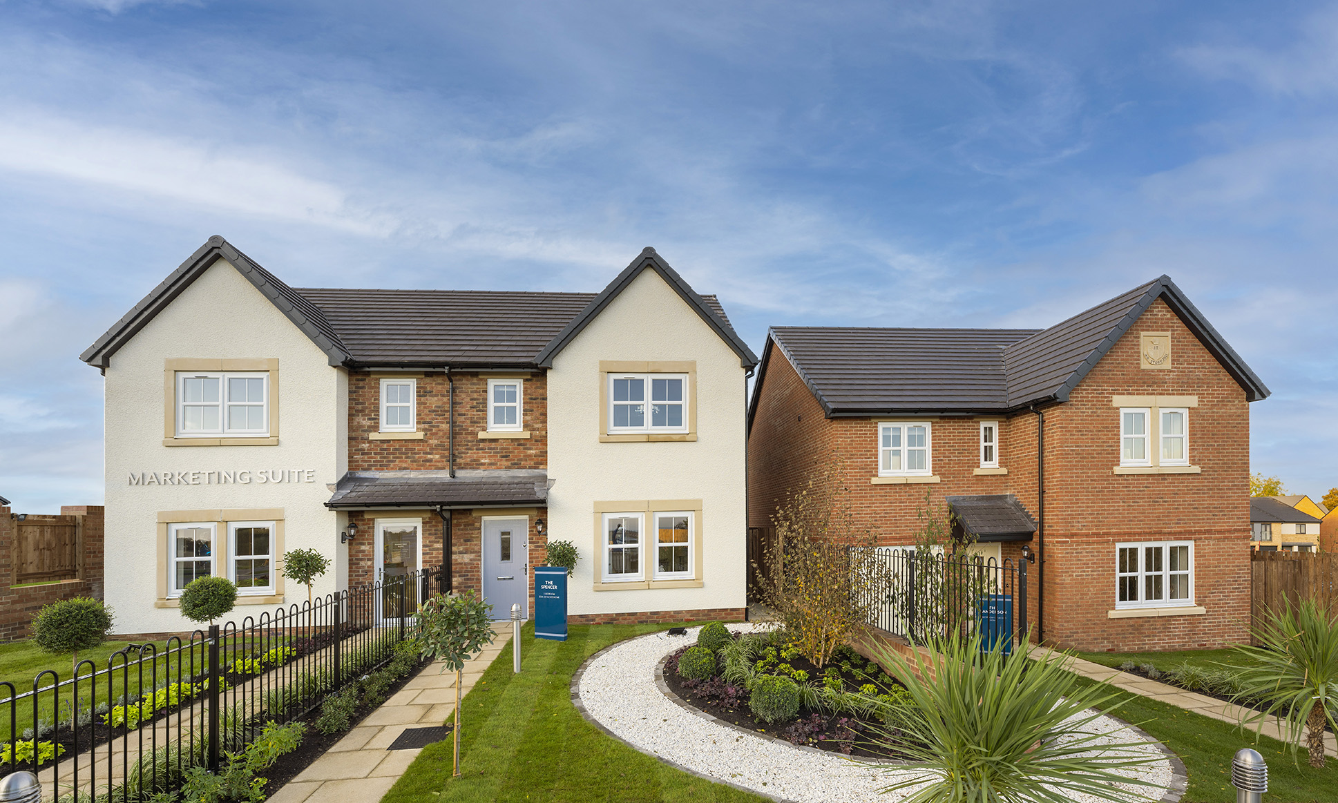 Visit The Birches show homes