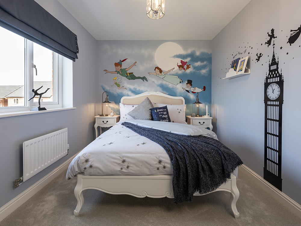 Stylish double forth bedroom