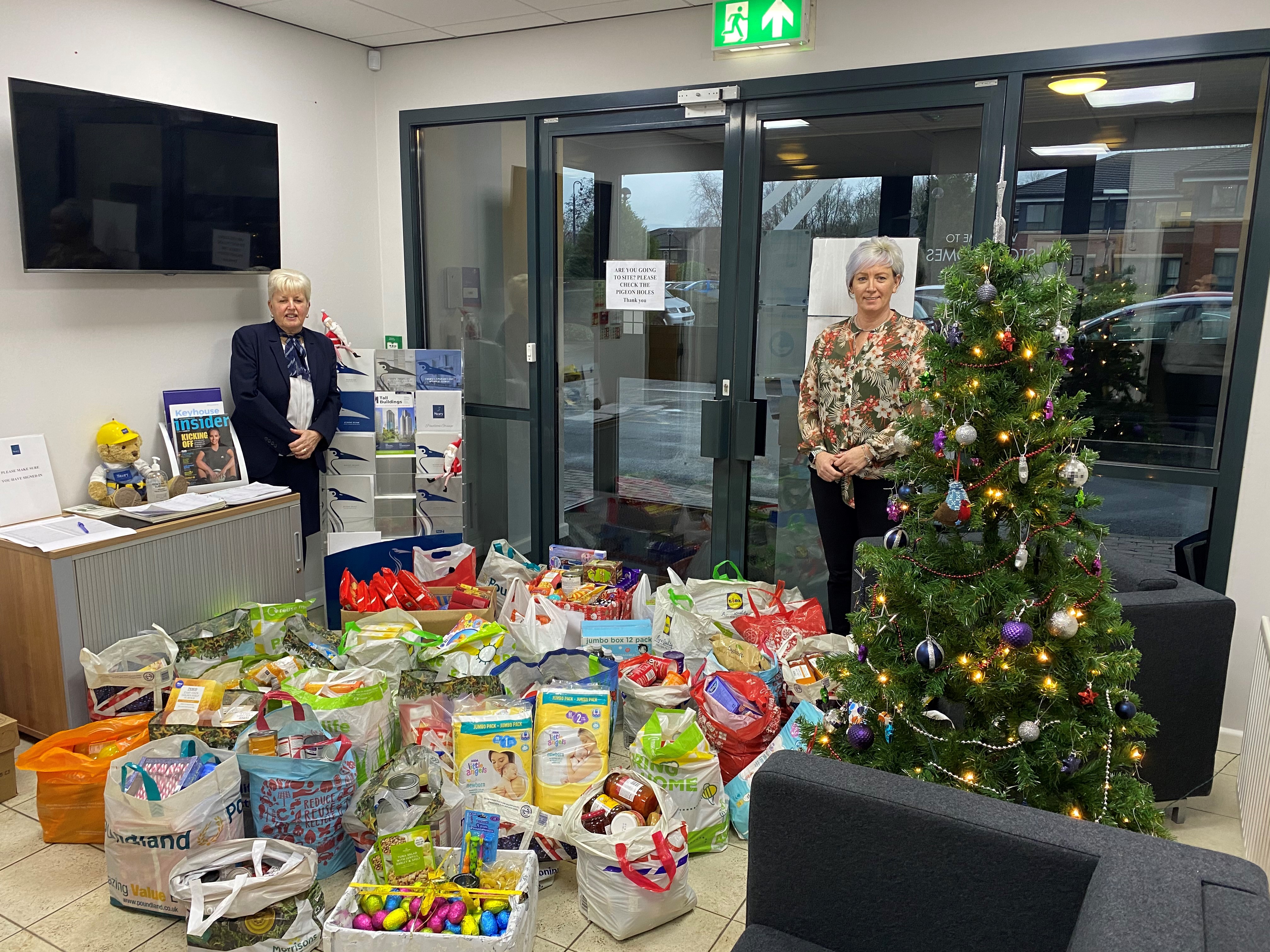 Story Homes donates more than 1,000 items to families in need across Lancashire, Cumbria and Newcastle