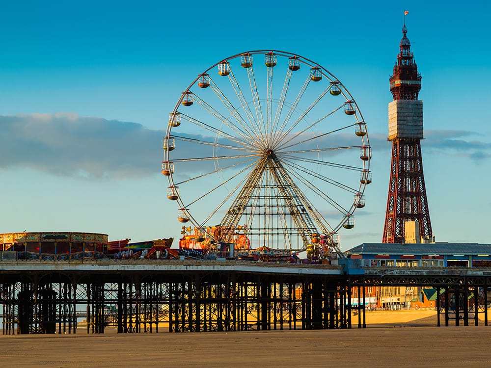 Tithe Gardens Blackpool Tower And Pomenade