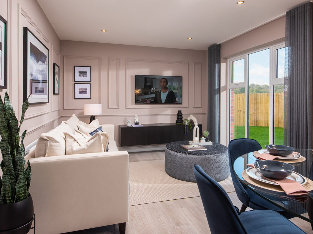 Show Home Living Room | Robinson | Whins View | New Homes in High Harrington, Workington | Story Homes