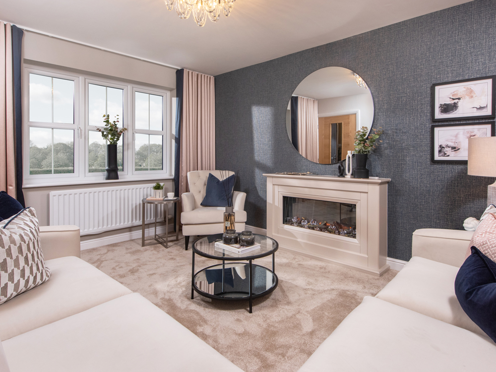 Show Home Living Room | Robinson | Whins View | New Homes in High Harrington, Workington | Story Homes