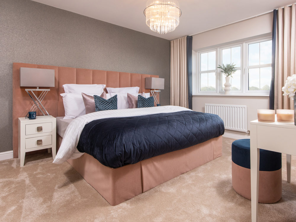 Show Home Bedroom | Robinson | Whins View | New Homes in High Harrington, Workington | Story Homes