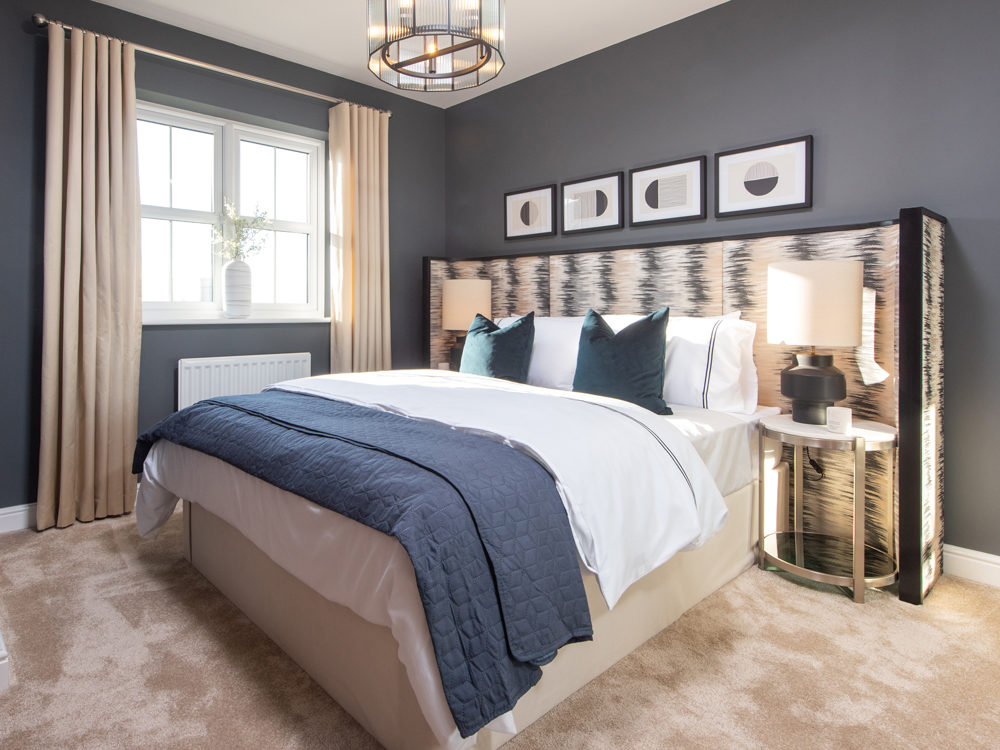 Show Home Bedroom | Robinson | Whins View | New Homes in High Harrington, Workington | Story Homes