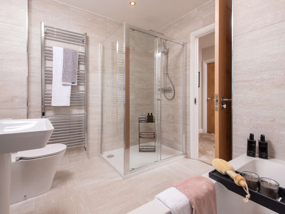 Show Home Bathroom | Robinson | Whins View | New Homes in High Harrington, Workington | Story Homes