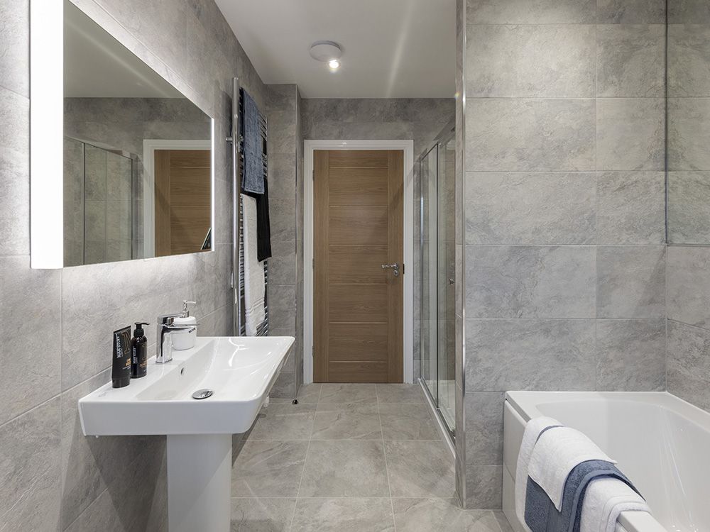 Show Home Bathroom | Sanderson | Whins View | New Homes in High Harrington, Workington | Story Homes