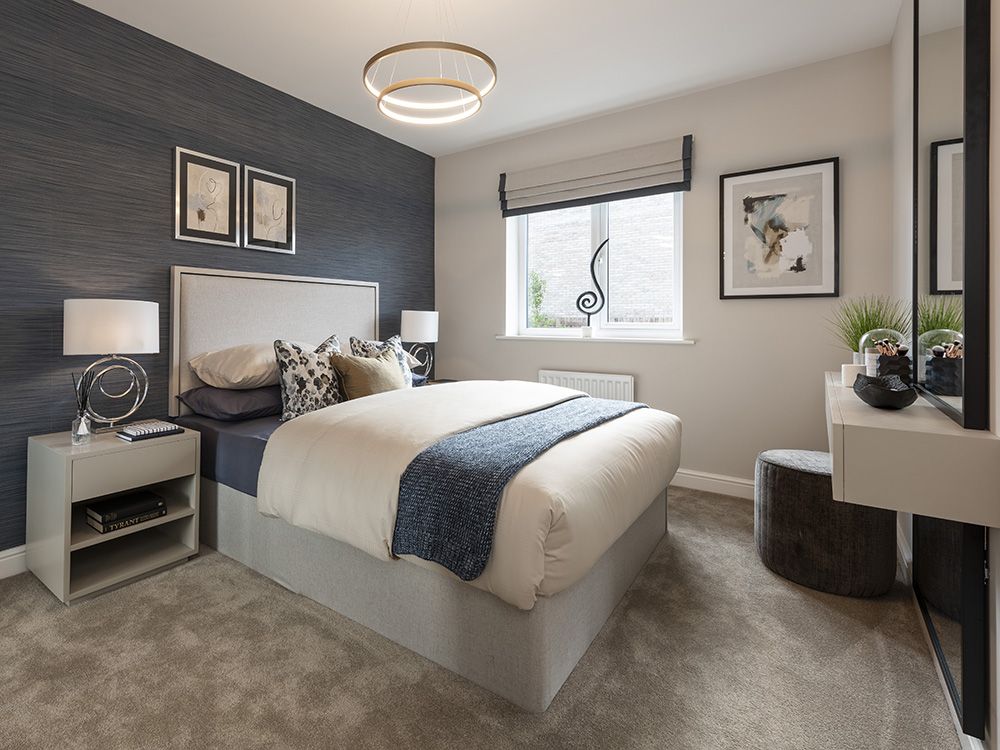 Show Home Bedroom | Sanderson | Whins View | New Homes in High Harrington, Workington | Story Homes