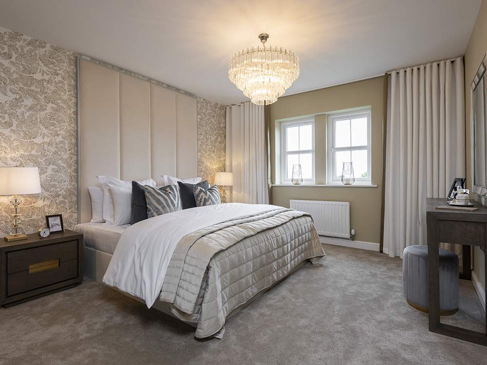 Show Home Bedroom | Sanderson | Whins View | New Homes in High Harrington, Workington | Story Homes