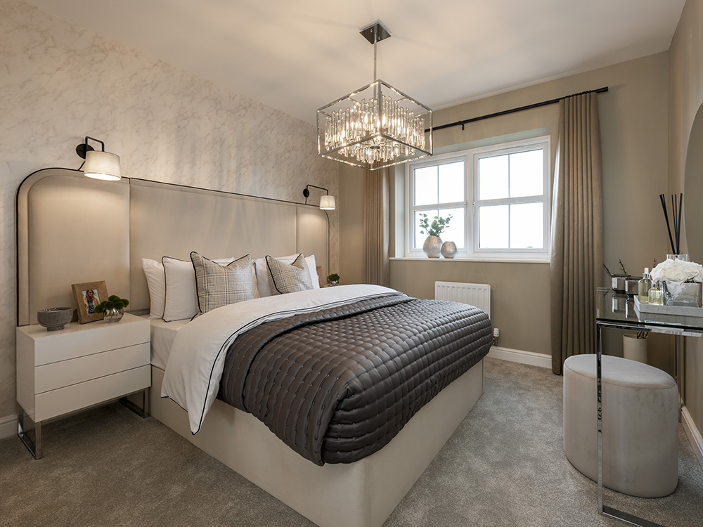 Show Home Bedroom, Edgehill Park, Whitehaven