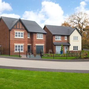 Oakleigh Fields Show Homes Street Scene Harrison & Hewson