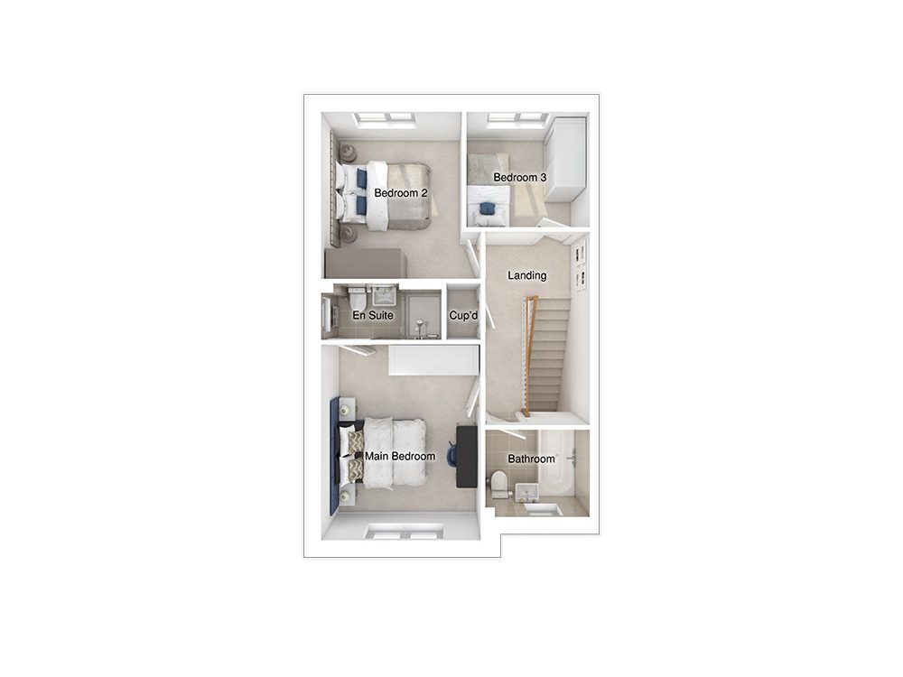 SquareEdge StoryHomes 3DFloorPlan Furnished 10Spencer FF