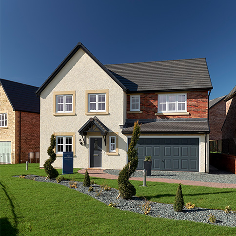 The Masterton show home exterior at Strawberry Grange, Cockermouth