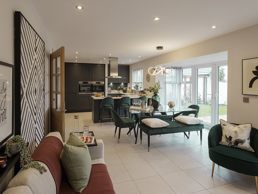 Waterside Hewson Family Dining And Kitchen Area