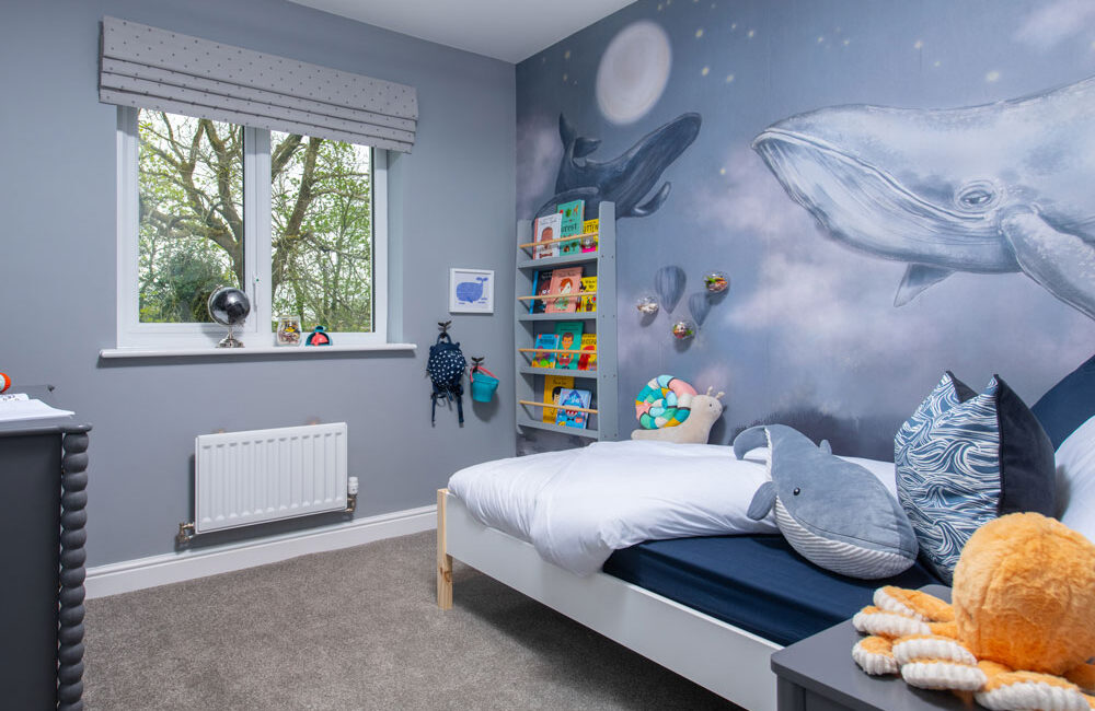 Bedroom Three in The Stanford show home at Brigsteer Rise, Kendal | Story Homes
