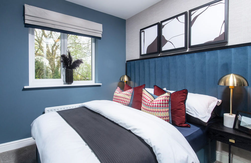 Bedroom Two in The Stanford show home at Brigsteer Rise, Kendal | Story Homes