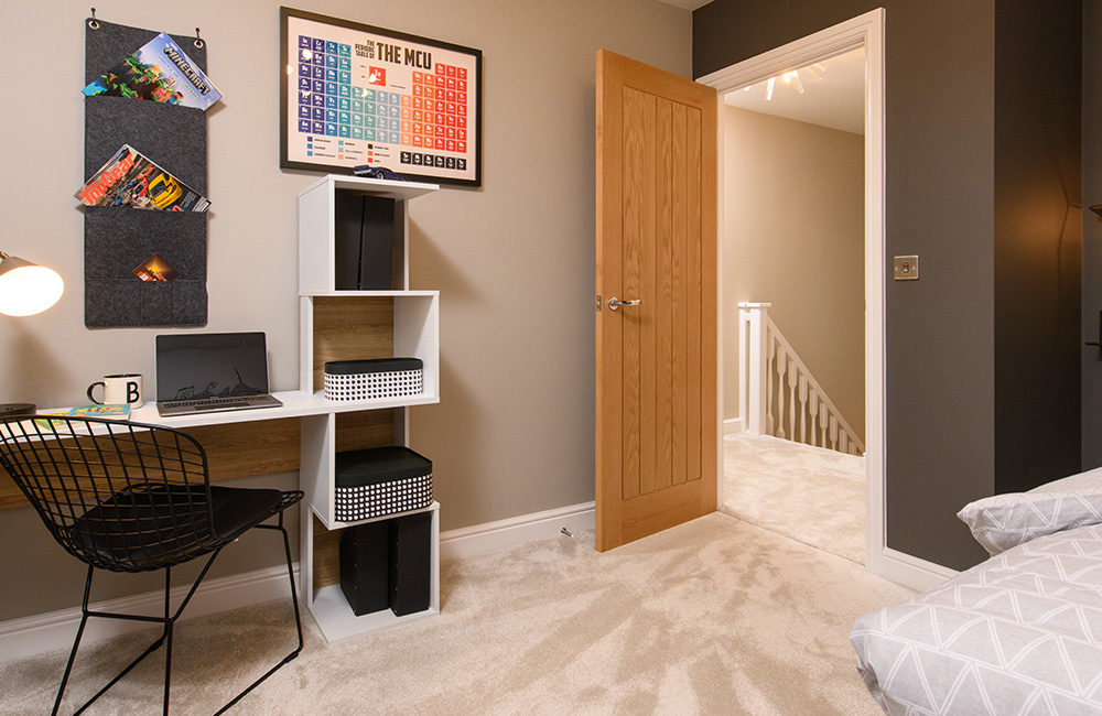 Bedroom Four in The Harrison show home at Oakleigh Fields