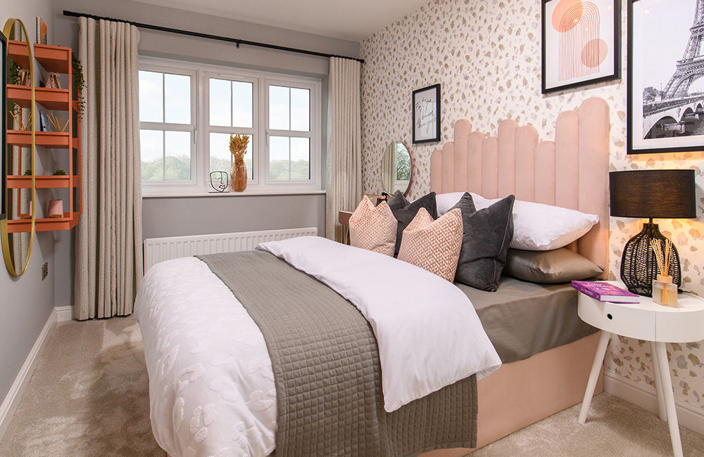 Bedroom Three in The Harrison show home at Oakleigh Fields