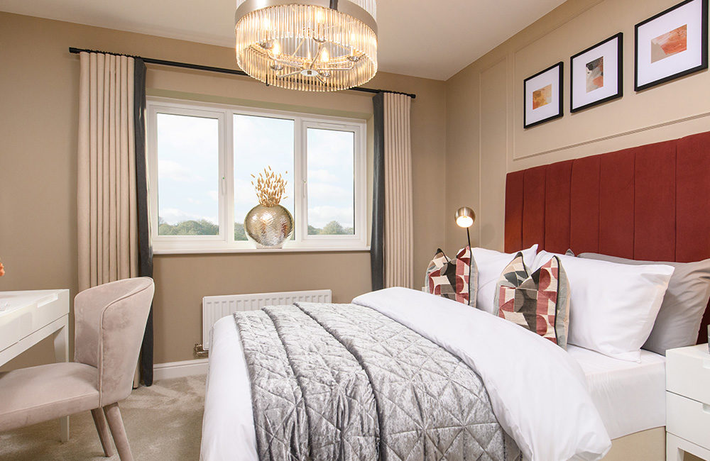 Bedroom Two in The Harrison show home at Oakleigh Fields