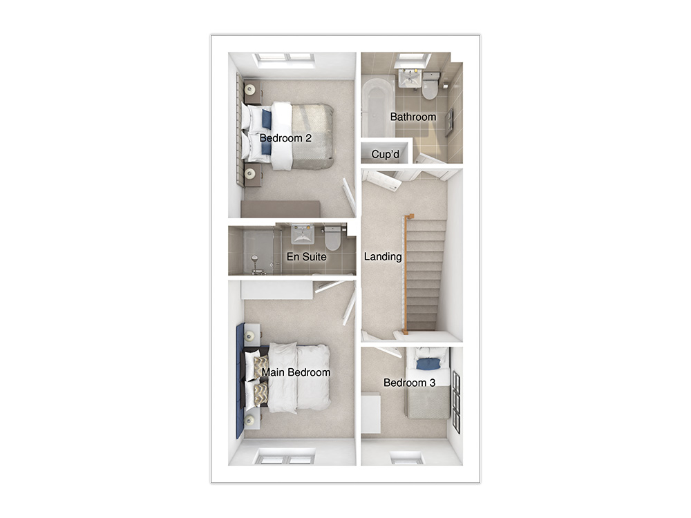 Harper floorplan