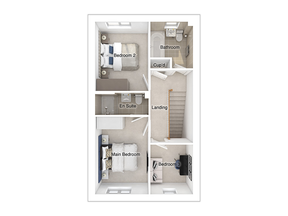 Harper floorplan