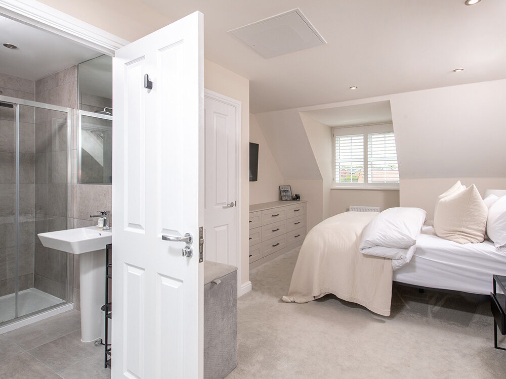 Story Homes customer - The Emmerson main bedroom and en-suite