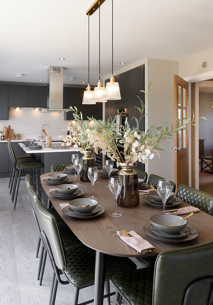Show Home Kitchen and Dining Room | New Homes in North West | Story Homes