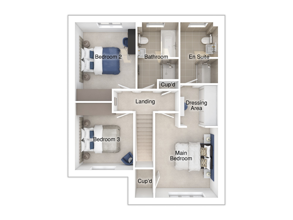 Butler floorplan