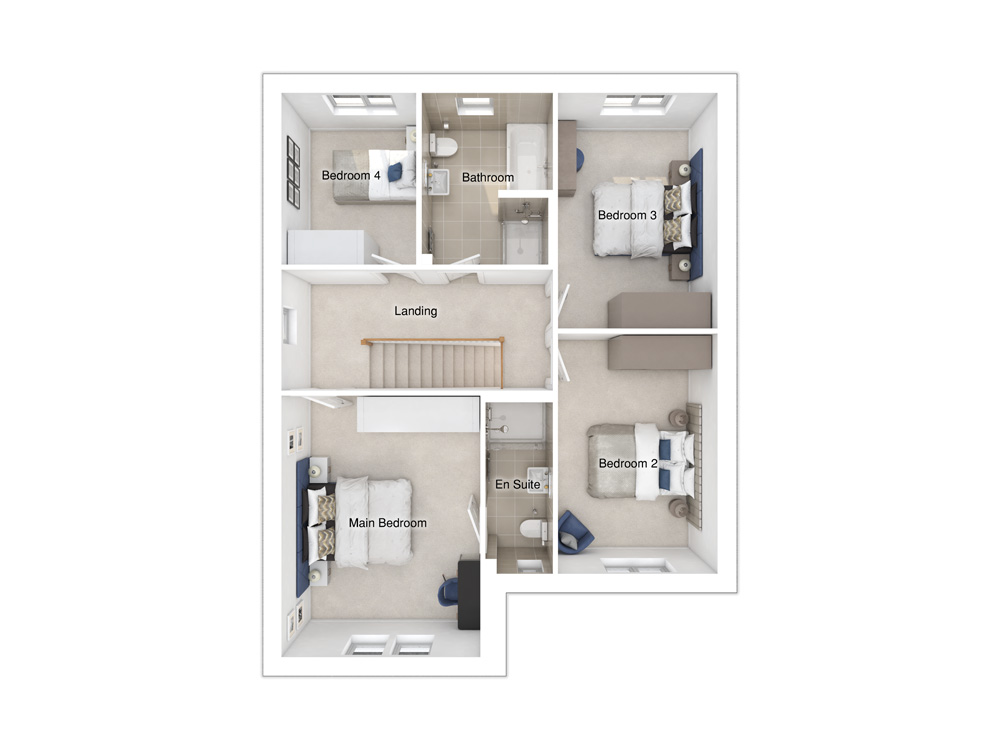Sanderson floorplan