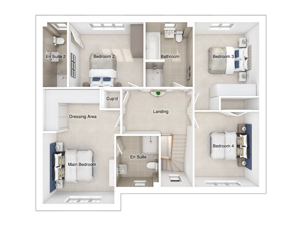 Langford floorplan