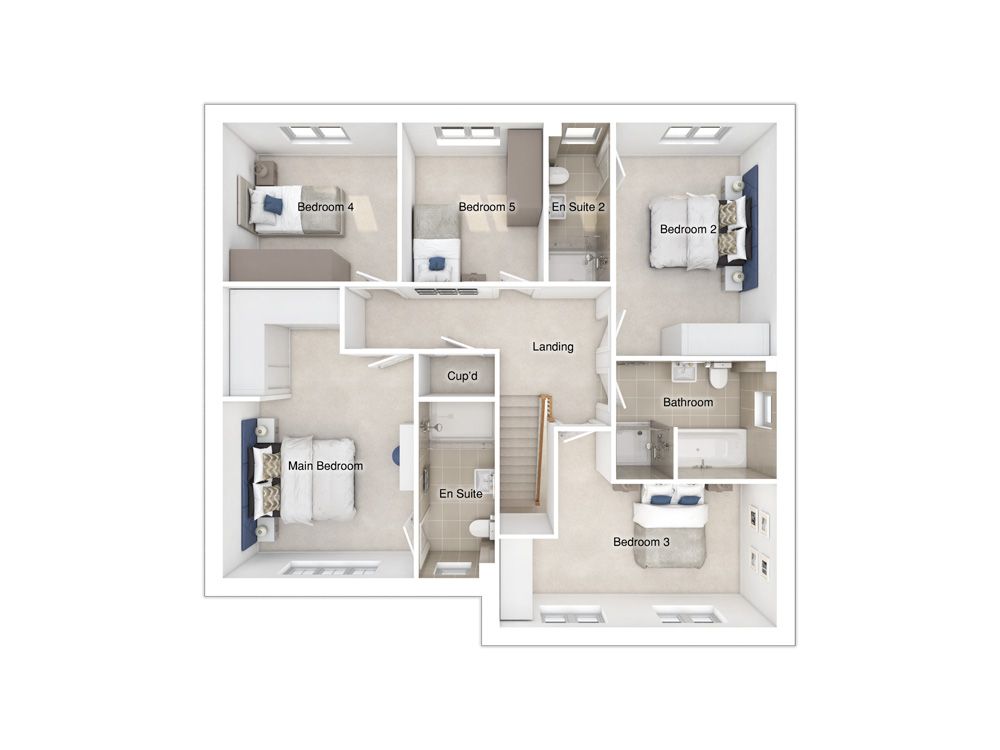 Masterton floorplan