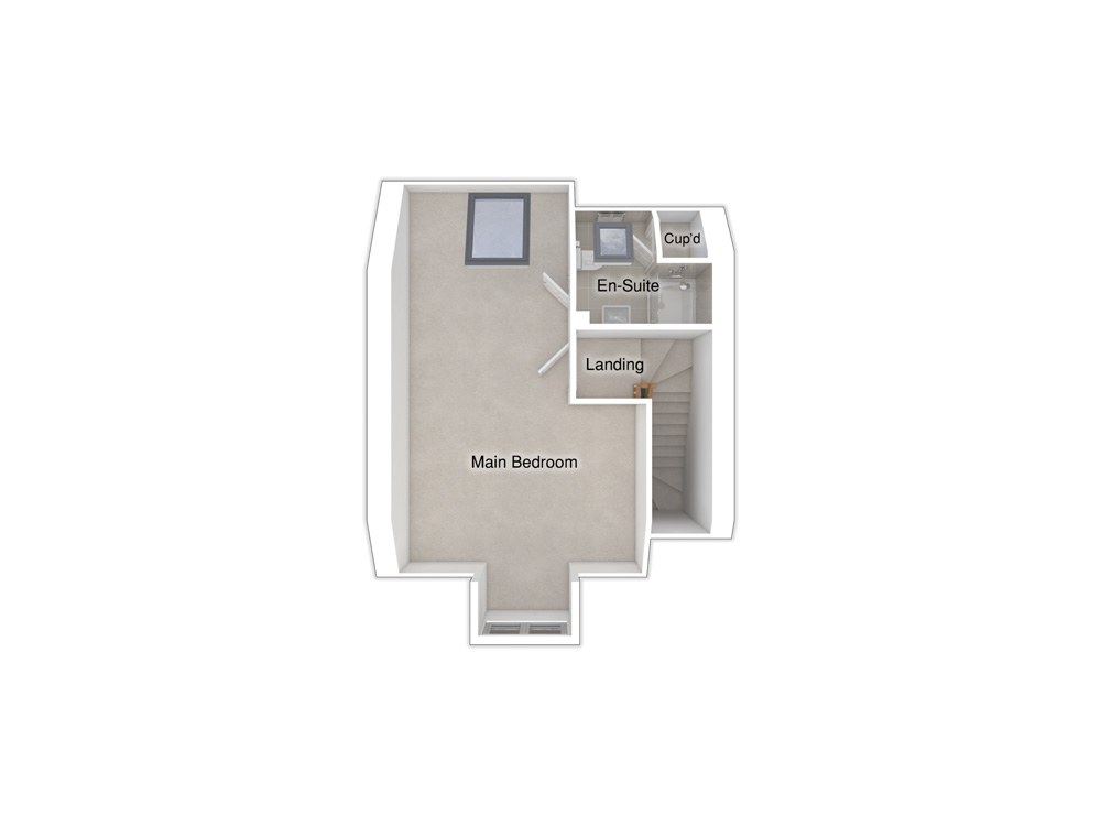 second floor floorplan