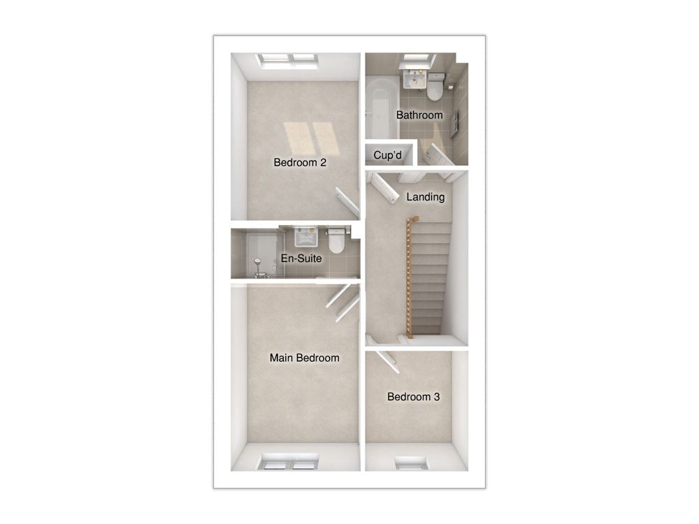 Harper floorplan