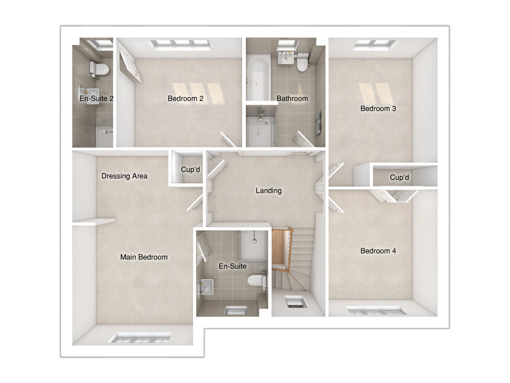 Langford floorplan