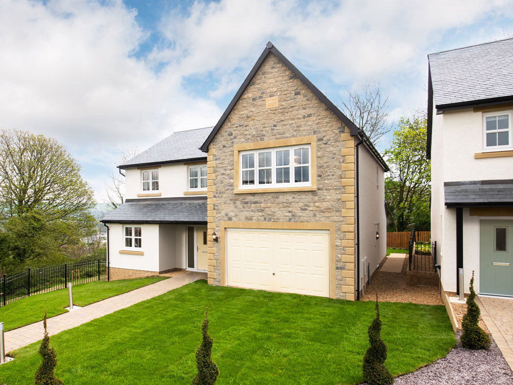 The exterior of The Cranford show home at Brigsteer Rise, Kendal | Story Homes