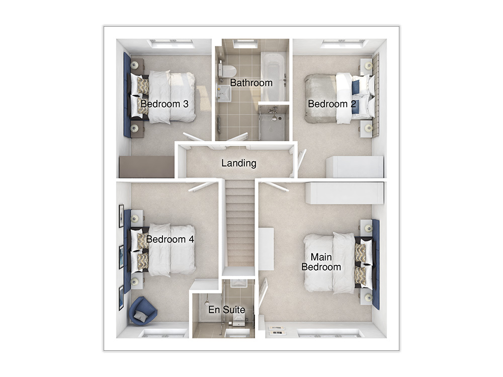 Pearson floorplan