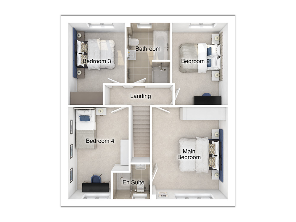 Pearson floorplan