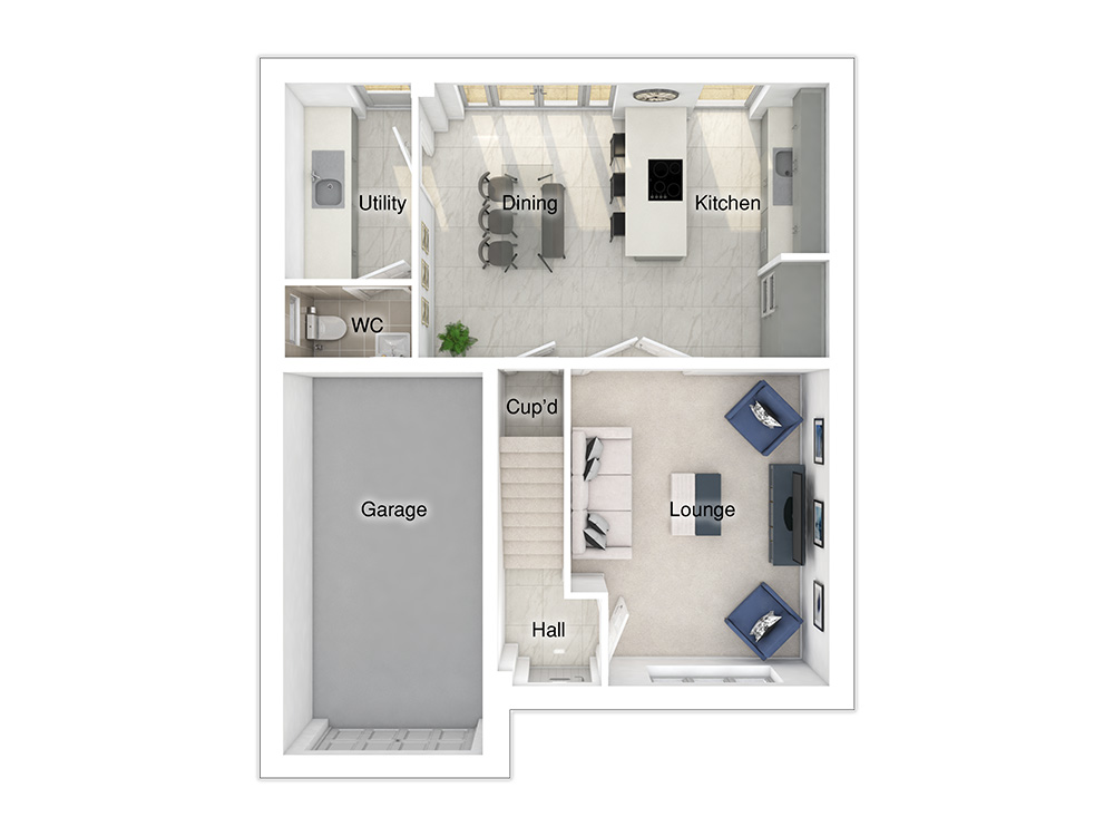 Pearson floorplan