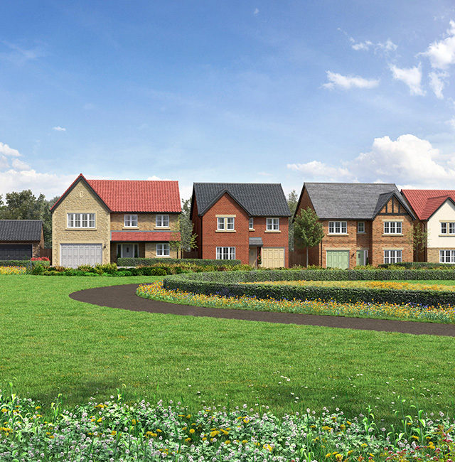 New Homes in North Tyneside Robinson Fields Story Homes
