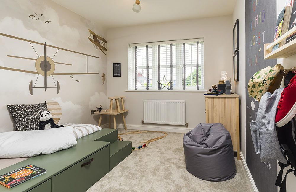 Bedroom Four in The Hewson