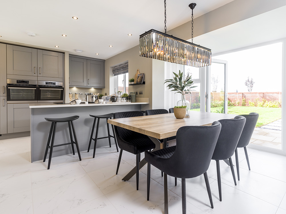 Tithe Gardens Hewson Dining And Kitchen Area