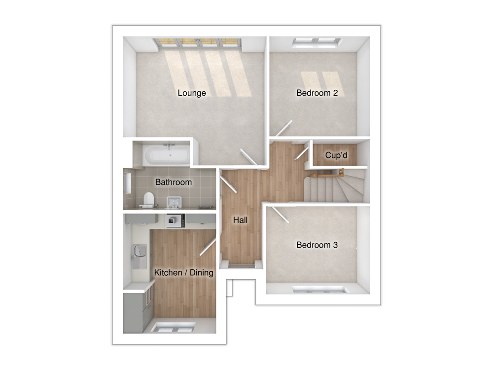 Baxter floorplan