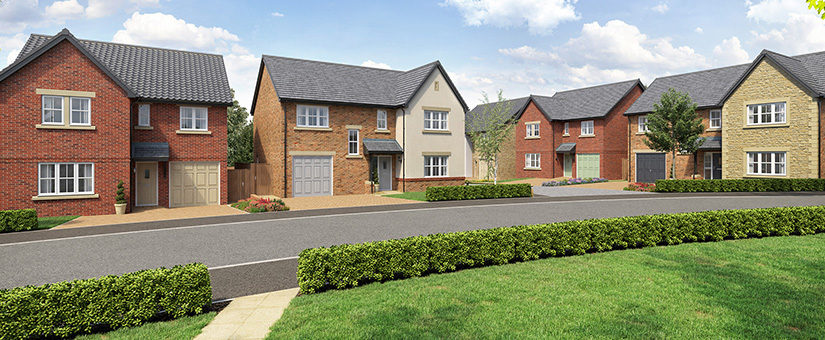 New development, Highfields in Gateshead, is launching