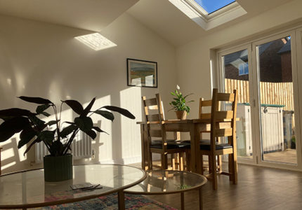 The lounge in our customer's home, The Emmerson
