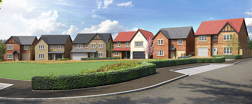 Preview event for upcoming development, Robinson Fields, in North Tyneside