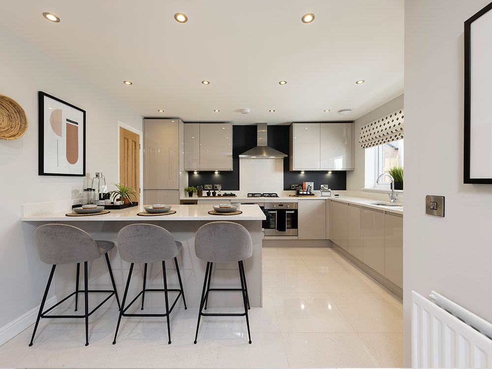 Summerpark show home The Ness kitchen