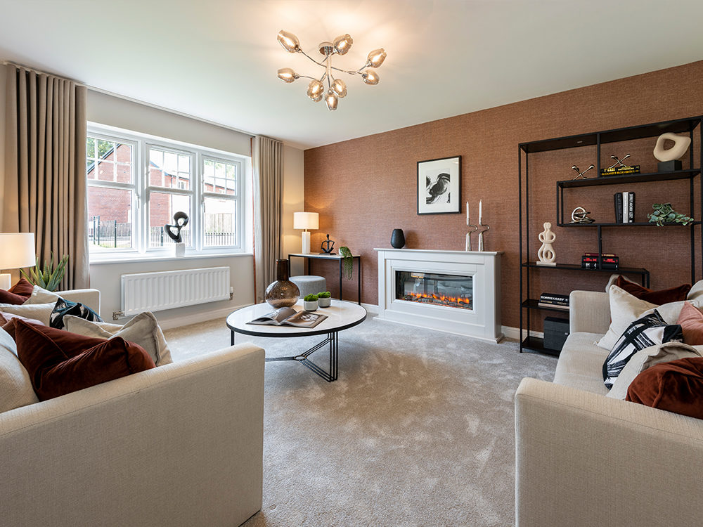Summerpark show home The Ness lounge