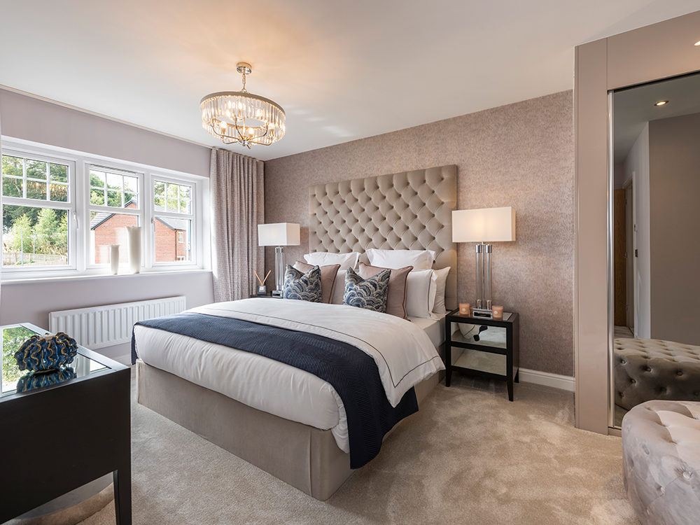Summerpark show home The Nith bedrooom