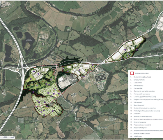 Curedale Garden Village, Samlesbury, Planning Application | Story Homes