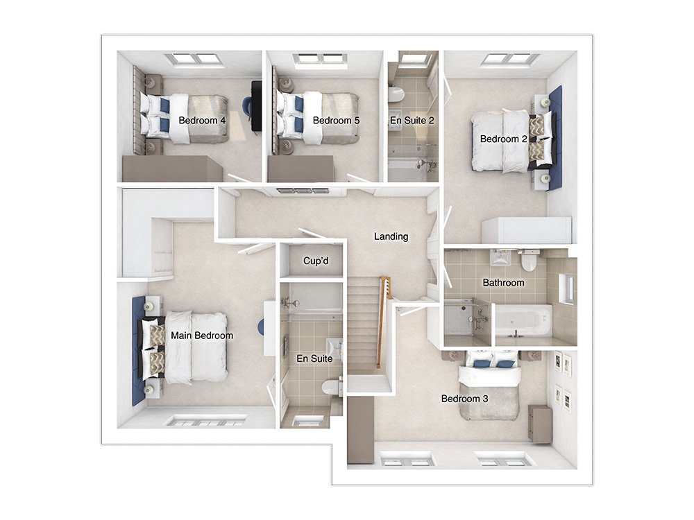 Masterton floorplan