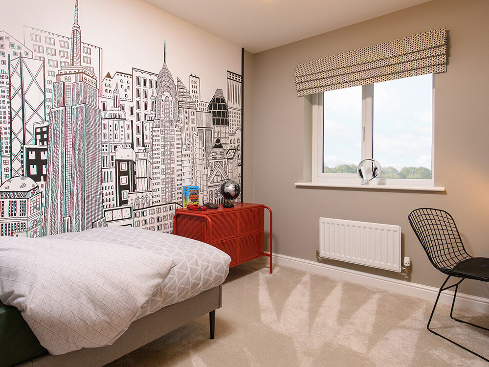 Image of bedroom in a Story Homes Harrison housetype